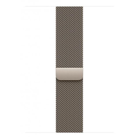 Apple Loop in maglia milanese naturale [46 mm] - M/L (-APPLE WATCH 46 NATURAL ML M/L)