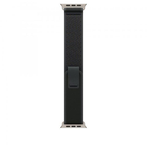 Apple Trail Loop nero [49 mm] - S/M - Titanio naturale (-APPLE WATCH 49 BLACK N TI TL S/M)
