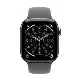 Apple Cinturino Sport grigio pietra [42 mm] - S/M (*APPLE WATCH 42 STONE GRAY SB S/M)