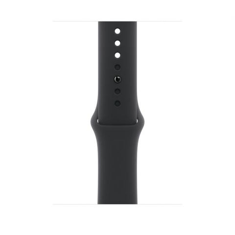 Apple Cinturino Sport nero [46 mm] - S/M (-APPLE WATCH 46 BLACK SB S/M)
