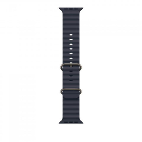 Apple Cinturino Ocean blu navy [49 mm] - Titanio naturale (APPLE WATCH 49 NAVY NATURAL TI OB)