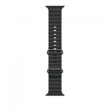 Apple Cinturino Ocean nero [49 mm] - Titanio naturale (Apple - urrem for smart watch - 49mm)