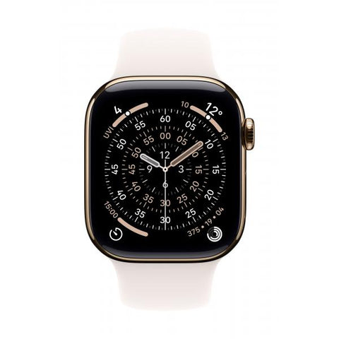 Apple Cinturino Sport rosa fard [42 mm] - S/M (APPLE WATCH 42 LIGHT BLUSH SB S/M)