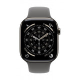 Apple Cinturino Sport grigio pietra [46 mm] - M/L (-APPLE WATCH 46 STONE GRAY SB M/L)
