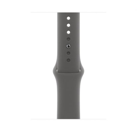 Apple Cinturino Sport grigio pietra [46 mm] - M/L (APPLE WATCH 46 STONE GRAY SB M/L)