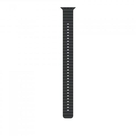 Apple Estensione per cinturino Ocean nero [49 mm] - Titanio naturale (*APPLE WATCH 49 BLACK N TI OB XL)