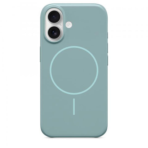 Apple Custodia MagSafe di Beats per iPhone 16 - Azzurro Nilo (Beats - Protective cover for mobile phone - MagSafe compatibility - plastic - riptide blue - for iPhone 16)