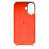 Apple Custodia MagSafe di Beats per iPhone 16 - Bianco Palladio (Beats - Protective cover for mobile phone - MagSafe compatibility - plastic - summit stone - for iPhone 16)