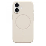 Apple Custodia MagSafe di Beats per iPhone 16 - Bianco Palladio (Beats - Protective cover for mobile phone - MagSafe compatibility - plastic - summit stone - for iPhone 16)