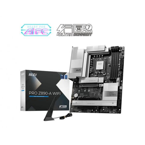 MSI PRO Z890-A WI-FI 7 SCHEDA MADRE INTEL Z890 LGA 1851 (SOCKET V1) 4 X DDR5 ATX