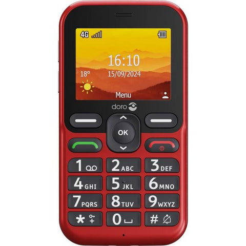 Doro Leva L10 6,1 cm (2.4") 120,7 g Rosso Telefono cellulare basico
