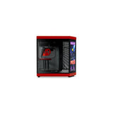 HYTE Y70 Touch Infinite Midi Tower Nero, Colore ciliegia (HYTE Y70 TOUCH INFINITE CASE BLK CHERRY)