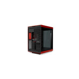 HYTE Y70 Touch Infinite Midi Tower Nero, Colore ciliegia (HYTE Y70 TOUCH INFINITE CASE BLK CHERRY)