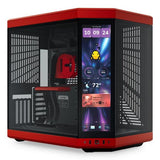 HYTE Y70 Touch Infinite Midi Tower Nero, Colore ciliegia (HYTE Y70 TOUCH INFINITE CASE BLK CHERRY)