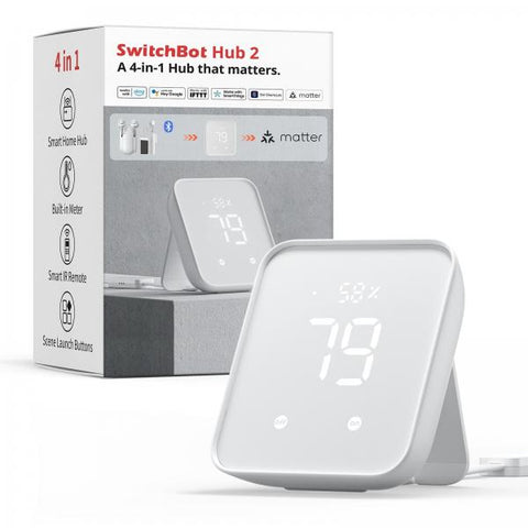 SwitchBot HUB 2 trasmettitore intelligente domestico Wireless Montabile a parete IR Wireless
