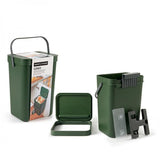 PERFETTO GINO PATTUMIERA PER UMIDO 12 LT 360X250X190 mm EN POLIPROPILENO VERDE SCURO