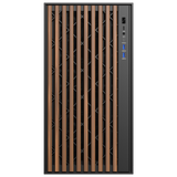 CASE ITEK TOWER "CASE WOODY" GAMING TOWER 2*USB3,1*USB-C 3*12CM FAN ARGB, TEMP GLASS SIDE PANEL, NERO+WOOD FRONT - ITGCAWO28B