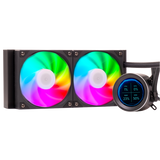 COOLER ITEK "ARCTIC SPHERE LCD 240" 240MM (RAFF. A LIQUIDO) LCD 2.8"+SW, PWM FAN,SKT UNIVERSALE - ITLCASL240
