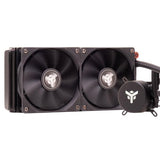 COOLER ITEK "HYDRO CUBE 240B" 240MM (RAFF. A LIQUIDO) PWM FAN,SKT UNIVERSALE - BK - ITLCICB240