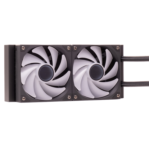 COOLER ITEK "HYDRO CUBE 240B" 240MM (RAFF. A LIQUIDO) ARGB, PWM FAN,SKT UNIVERSALE - ITLCHCA240