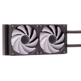 COOLER ITEK "HYDRO CUBE 240B" 240MM (RAFF. A LIQUIDO) ARGB, PWM FAN,SKT UNIVERSALE - ITLCHCA240