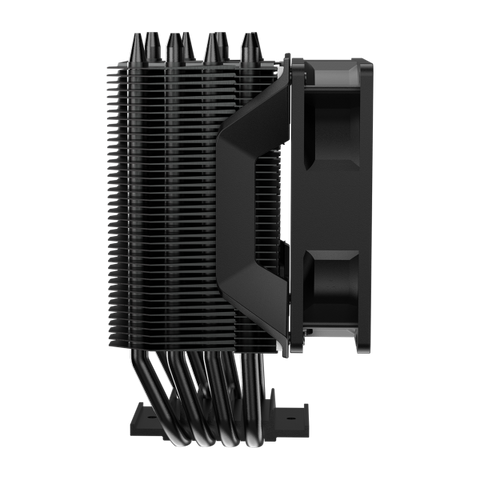 COOLER MASTER HYPER 411 NANO CPU AIR COOLER 4 TUBI DI CALORE (TDP 180 W) VENTOLA 92mm DISSIPATORE CALORE IN ALLUMINIO 136mm COMPATIBILE CON SOCKET AMD E INTEL NERO