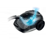 HOOVER HE120PET 011 ASPIRAPOLVERE A TRAINO 700W CON SACCHETTO CAPACITA' 2.5 LT FILTRO EPA TECOLOGIA CICLONICA CON ACCESSORI GRIGIO