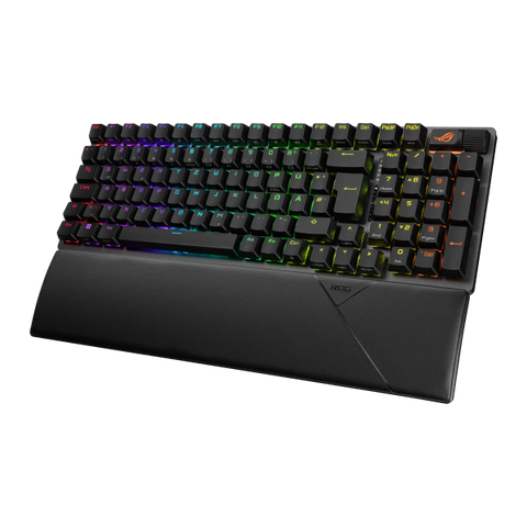 ASUS ROG STRIX SCOPE II 96 TASTIERA MECCANICA GAMING WIRELESS ABS SWITCH ROG RX RED SOSTITUIBILI ILLUMINAZIONE RGB LAYOUT ITALIANO NERO