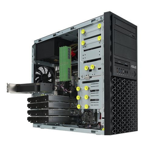 ASUS EXPERTCENTER E500 G9-1290K021R WORKSTATION i9-12900K 3.2GHz RAM 32GB-SSD 512GB M.2-DVD +/- R DL-WIN 11 PROF BLACK (90SF02F1-M00M70)