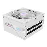 GIGABYTE AORUS ELITE P850W ICE Alimentatore - PCIe 5.0, 80 PLUS Platinum, Design completamente modulare, Ventola da 120 mm, Compatibile con ATX 3.0, Spina EU