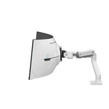 Ergotron HX Series HX ARM WITH VERY HEAVY DUTY PIVOT DESK 144,8 cm [57] Scrivania Bianco (Ergotron HX - Kit montaggio [braccio snodato] - Tecnologia a Forza Costante - per display curvo LCD - per sch
