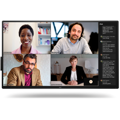 DELL P5525QC Pannello piatto per segnaletica digitale 138,8 cm (54.6") LCD 400 cd/m 4K Ultra HD Nero