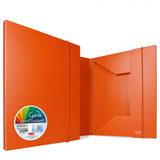 PLASTIBOR GARDA 20 CARTELLINA 3 LEMBI IN PP CON ELASTICO 265X350 mm DORSO 2 CM ROSSO