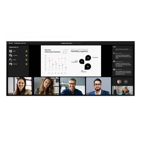 Samsung LH105QPD5BGXEN visualizzatore di messaggi 2,67 m [105] Wi-Fi 500 cd/m 5K Ultra HD Nero Tizen 7.0 24/7 (QP SERIES QP105DX 105IN)