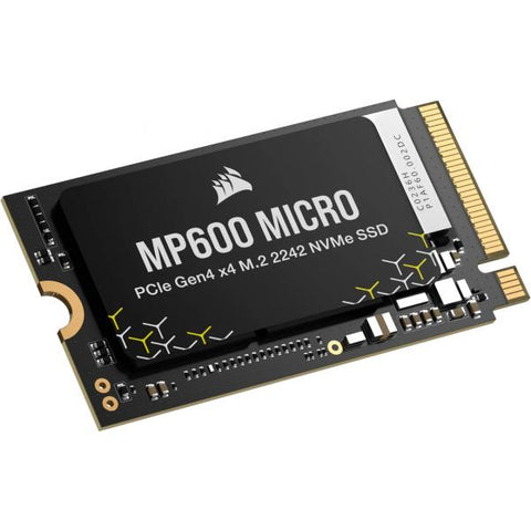 Corsair MP600 MICRO 2 TB M.2 PCI Express 4.0 NVMe 3D TLC NAND (Corsair Force MP600 Micro M.2 2242 NVM)