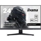 iiyama G-MASTER G2445HSU-B2 Monitor PC 60,5 cm [23.8] 1920 x 1080 Pixel Full HD LCD Nero (iiyama G-MASTER G2445HSU-B2 computer monitor 61 cm [24'] 1920 x 1080 pixels Full HD LCD Black)