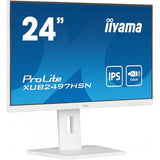 iiyama ProLite XUB2497HSN-W2 Monitor PC 60,5 cm [23.8] 1920 x 1080 Pixel Full HD LED Bianco (iiyama ProLite XUB2497HSN-W2 computer monitor 60.5 cm [23.8'] 1920 x 1080 pixels Full HD LED White)