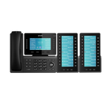 Snom D8C, Smartphone, Kabelloses Mobilteil, Freisprecheinrichtung, Anrufer-Identifikation, Schwarz