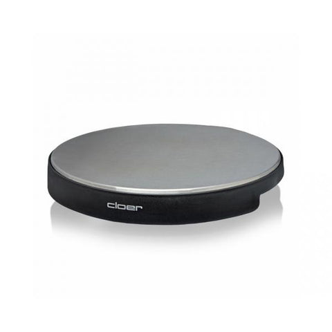 Cloer 6718 scaldavivande Nero, Argento