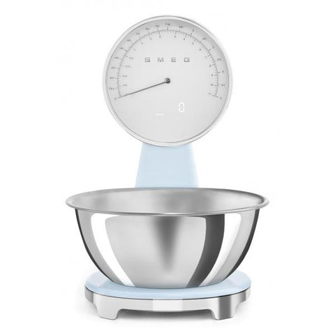 Smeg Bilancia da cucina 50's Style - Azzurro LUCIDO - KSF01PBWW