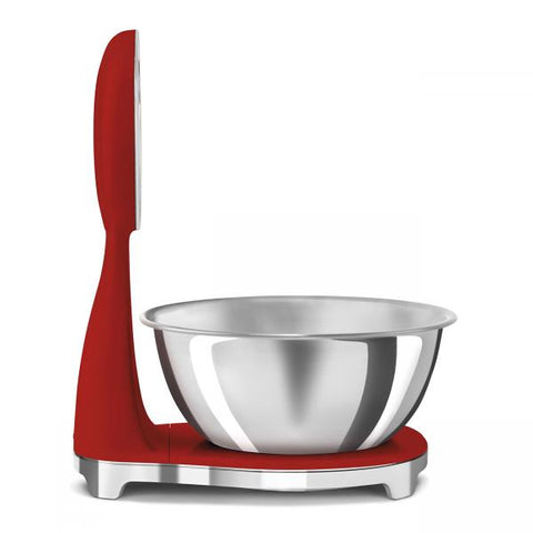 Smeg Bilancia da cucina 50's Style  Rosso LUCIDO - KSF01RDWW
