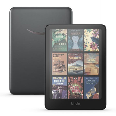 Amazon Il Nuovo Kindle Colorsoft Signature Edition [32 GB]  Con schermo a colori, luminosit frontale a regolazione automatica, ricarica wireless e lunga durata della batteria (Kindle Colorsoft Sig