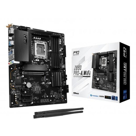 Asrock Z890 Pro-A WiFi Intel Z890 LGA 1851 (Socket V1) ATX