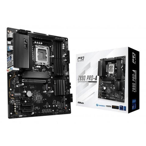ASROCK Z890 PRO-A INTEL Z890 SCHEDA MADRE SOCKEK LGA 1851 ATX DDR5 PCIe 5.0