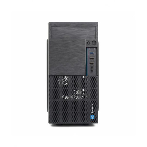 VULTECH CASE MICRO-ATX CON ALIMENTATORE 1 x USB 3.0 + 2 x USB 2.0 NERO