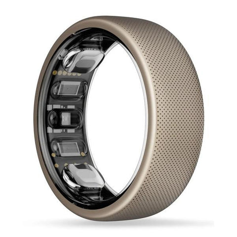 Amazfit Helio Ring Anello intelligente con activity tracker Titanio, taglia 8 (Amazfit Helio Ring[size 8] Smart Ring)
