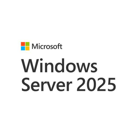 Microsoft Windows Server 2025 Standard 1 licenza/e (Microsoft Windows Server 2025 Standard - Licence - 16 additional cores - OEI - no media/no key, APOS - English)