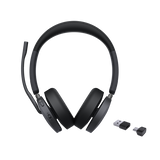 Yealink BH74 Teams USB-C/A Auricolare Wireless A Padiglione Ufficio USB Type-C / USB Type-A Bluetooth Nero