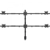 InLine Supporto da tavolo per 6x display LCD / LED fino a 81cm (32 "), max. 7kg