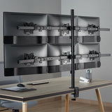 InLine Supporto da tavolo per 6x display LCD / LED fino a 81cm (32 "), max. 7kg